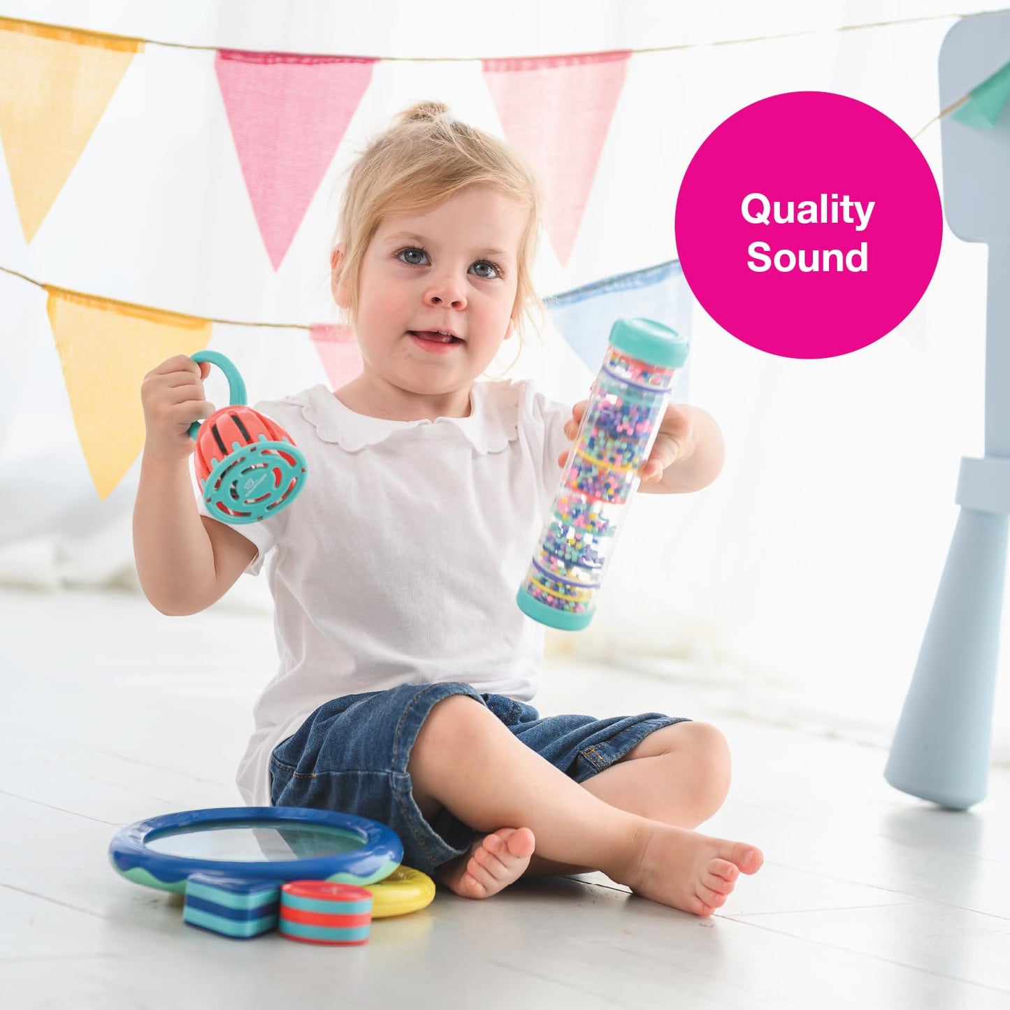 Edushape First Birthday Gift Set – Baby Musical Instruments & Toddler Music Toys
