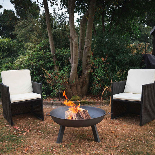 XL Cast Iron Fire Pit 100cm