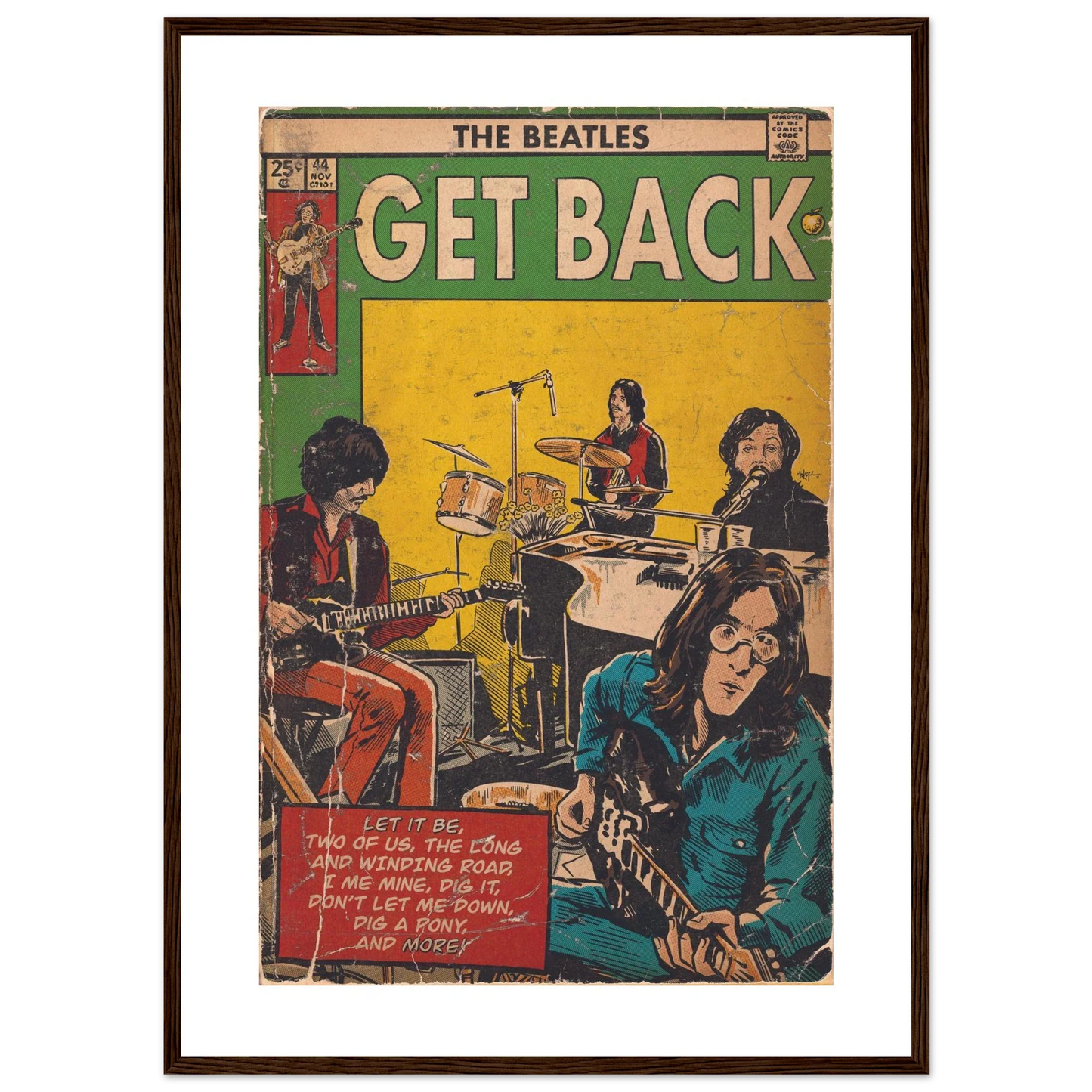 Mark Scicluna - 'Can you Dig it?' Framed Print
