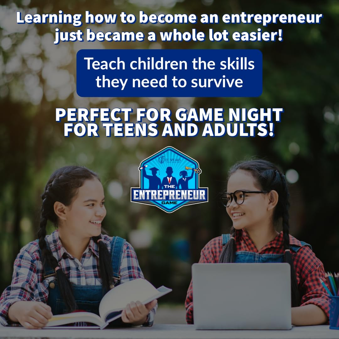 The Entrepreneur Game - STEM-Accredited Board Game for Money Management & Strategy | EESpeaks