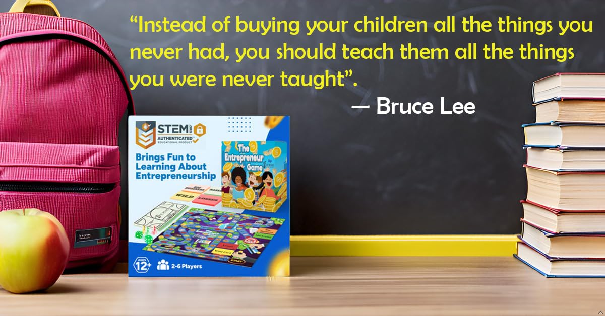 The Entrepreneur Game - STEM-Accredited Board Game for Money Management & Strategy | EESpeaks