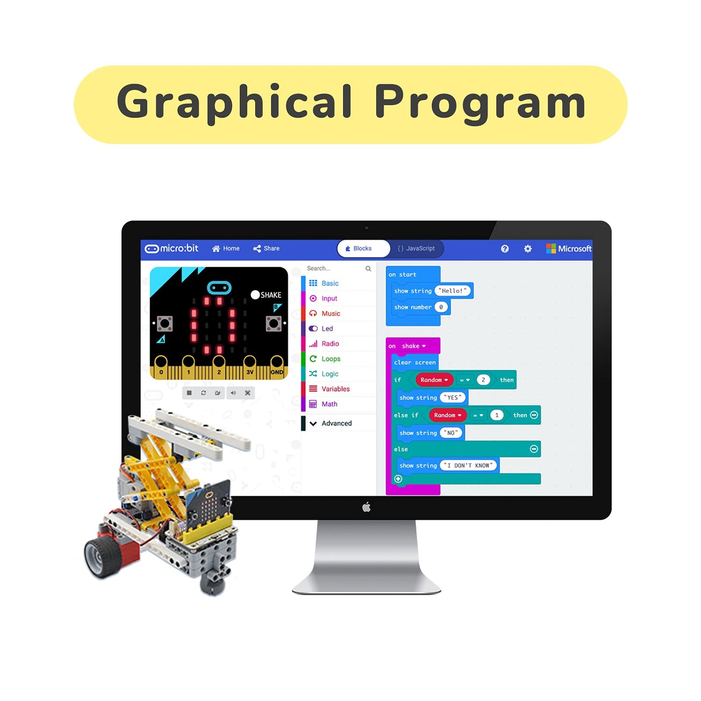 EF ELECFREAKS microbit 32-in-1 Wonder Sensor Kit — Makecode Programmable with Wukong Expansion Board (Without Micro:bit)
