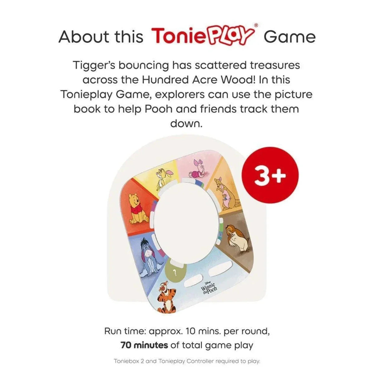 Tonies Tonieplay Disney Winnie the Pooh Tigger's Mix-Up Fix-Up Game