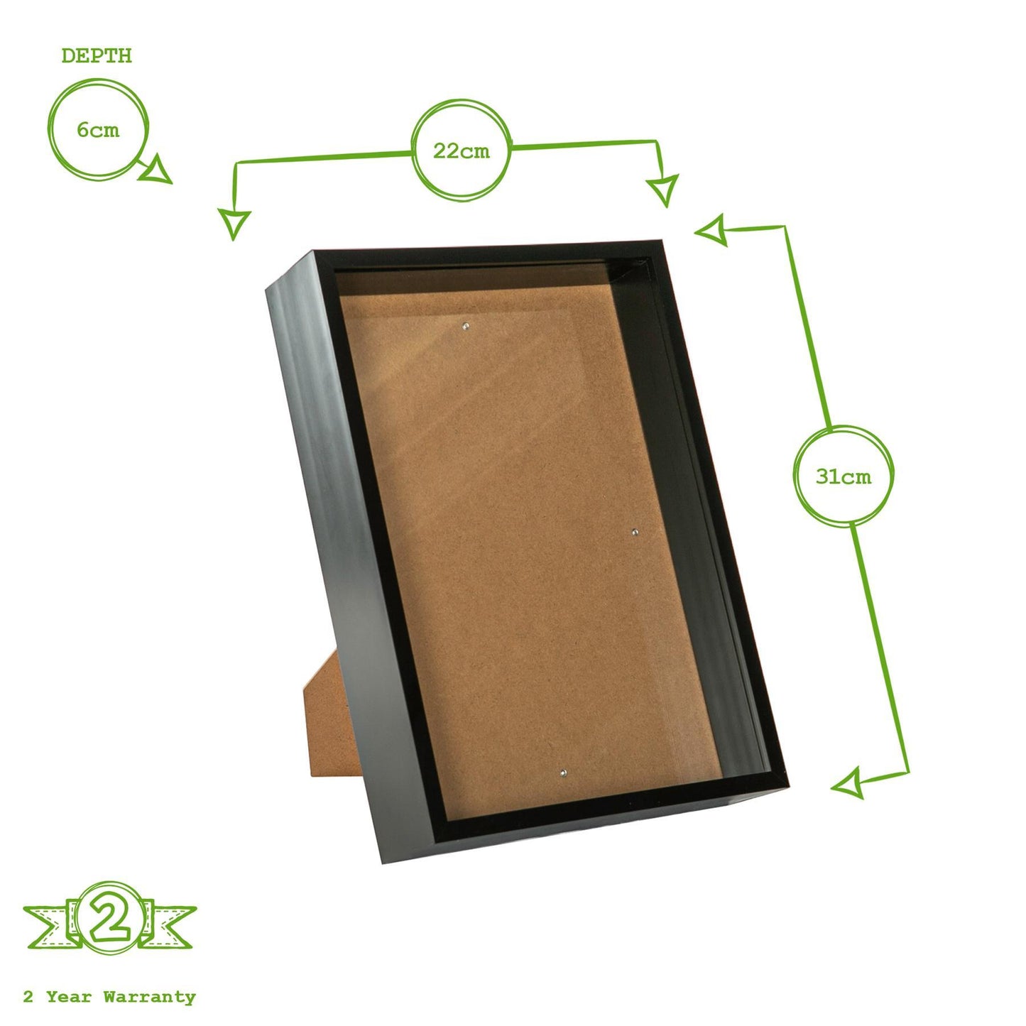 8" x 12" (A4) 3D Deep Box Photo Frame