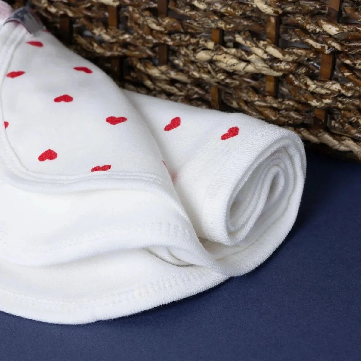 Bebecix Girls Cotton Jersey Blankets - Ecru