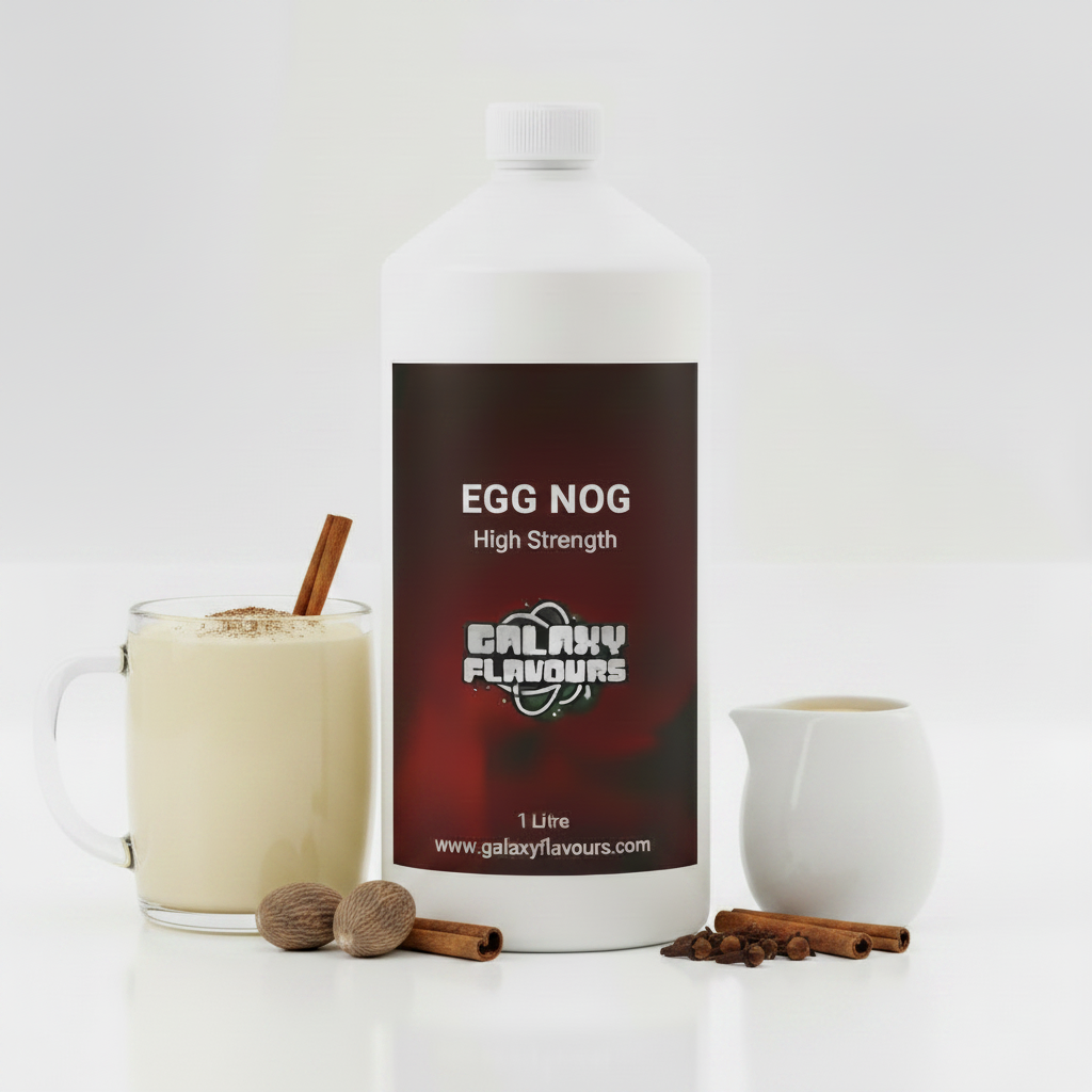 Egg Nog Food Flavouring - Professional High Strength - 1 Litre
