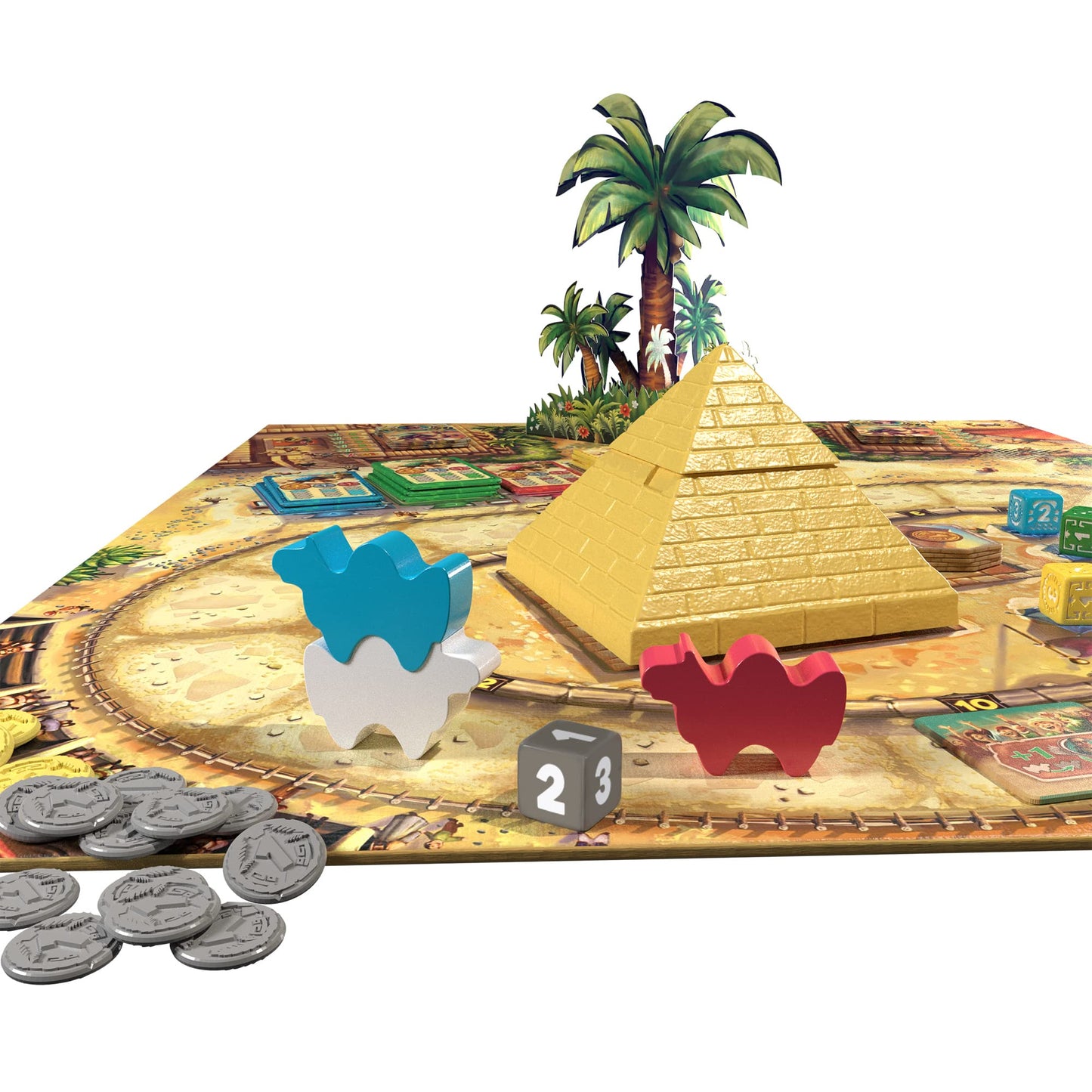 Camel Up (Second Edition) — Exciting Camel Race Strategy Game | Eggertspiele