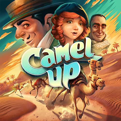 Camel Up (Second Edition) — Exciting Camel Race Strategy Game | Eggertspiele