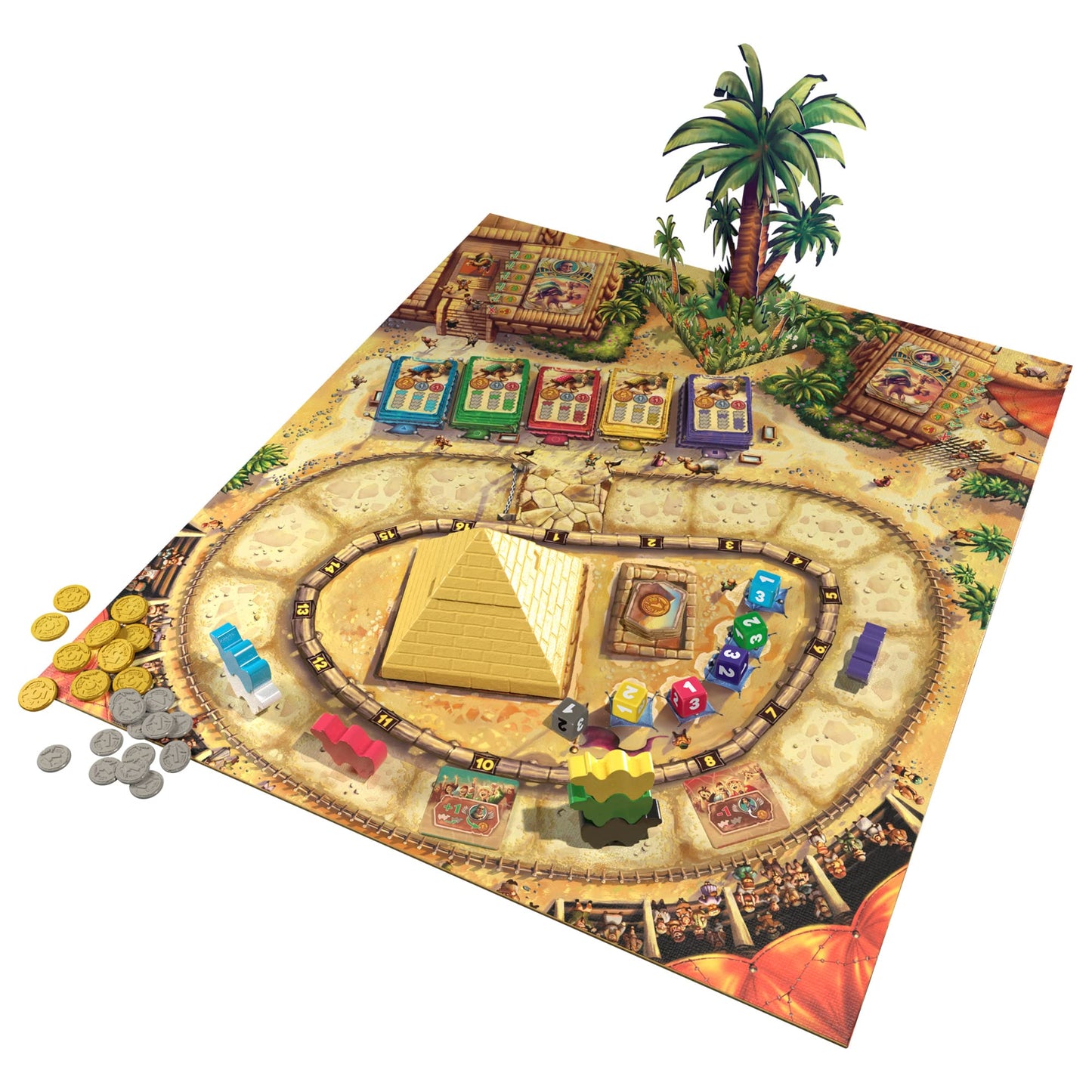 Camel Up (Second Edition) — Exciting Camel Race Strategy Game | Eggertspiele
