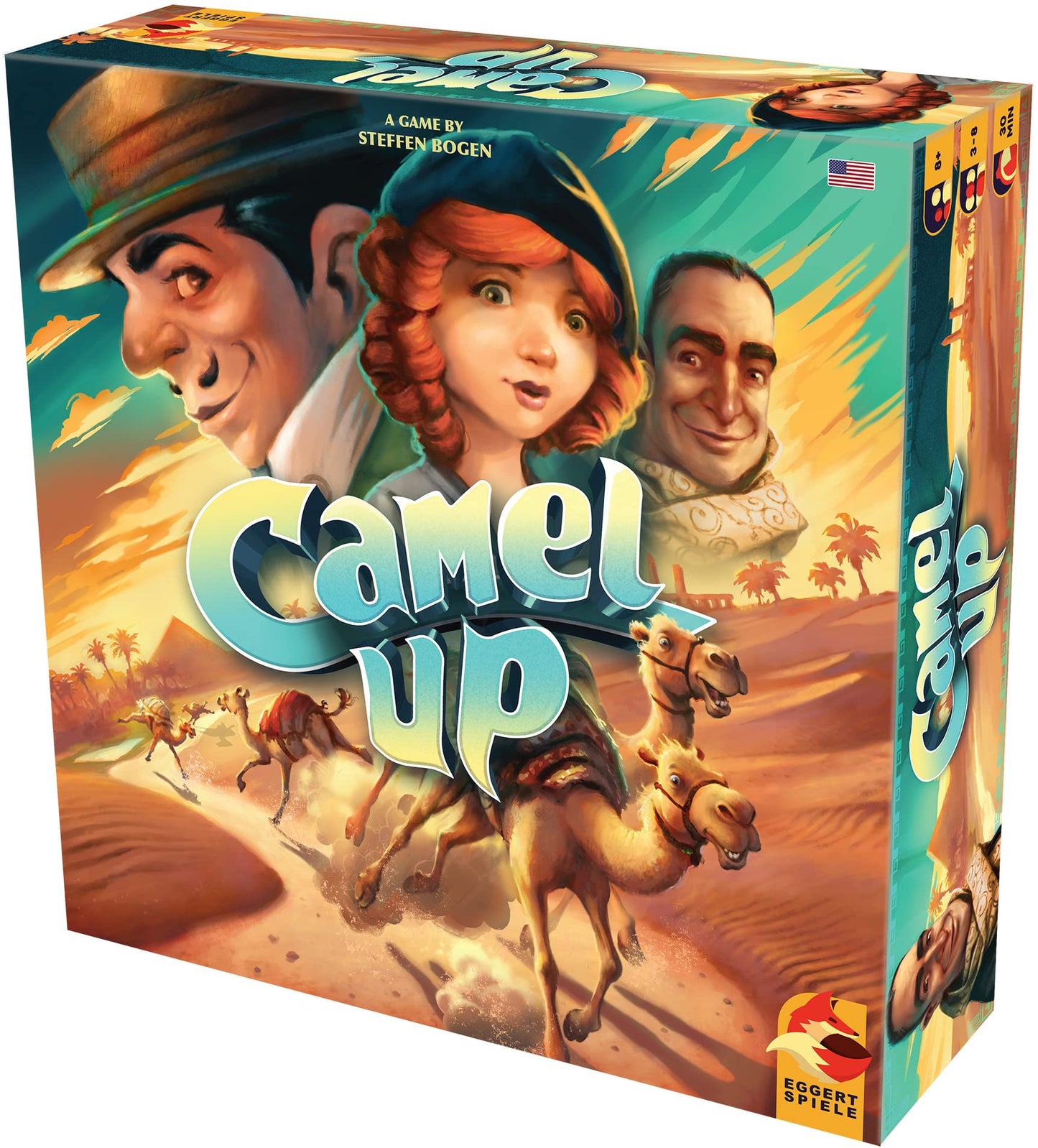 Camel Up (Second Edition) — Exciting Camel Race Strategy Game | Eggertspiele
