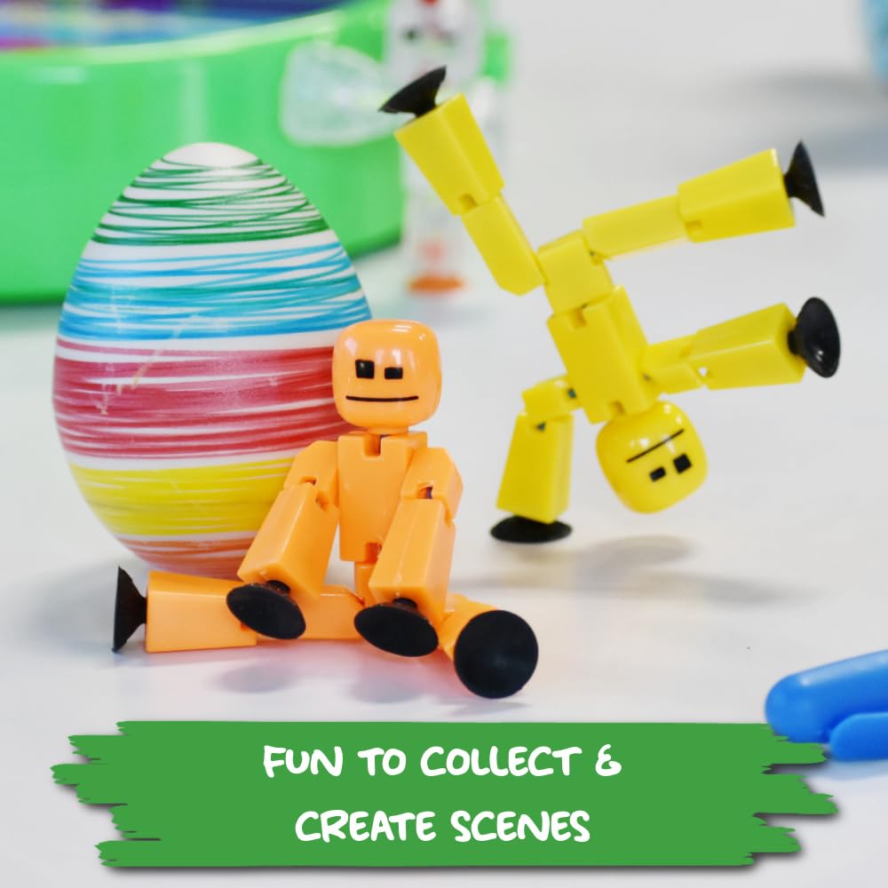 EggMazing StikBot Egg – 6-Pack for The Eggmazing Decorator (Ages 4+)