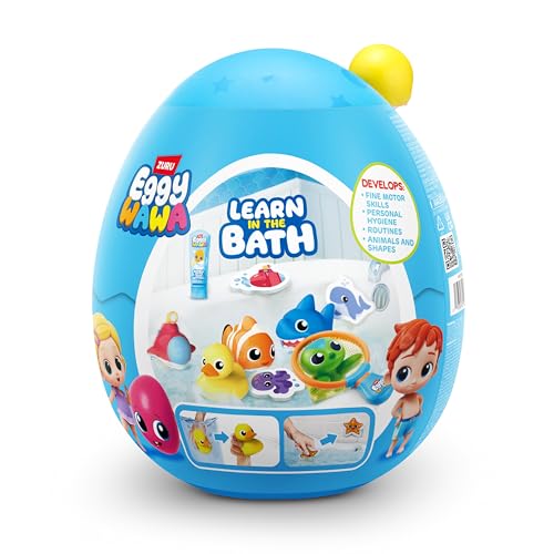Eggy Wawa Learn in The Bath by ZURU | Pre-K Interactive Bath Toy with Music