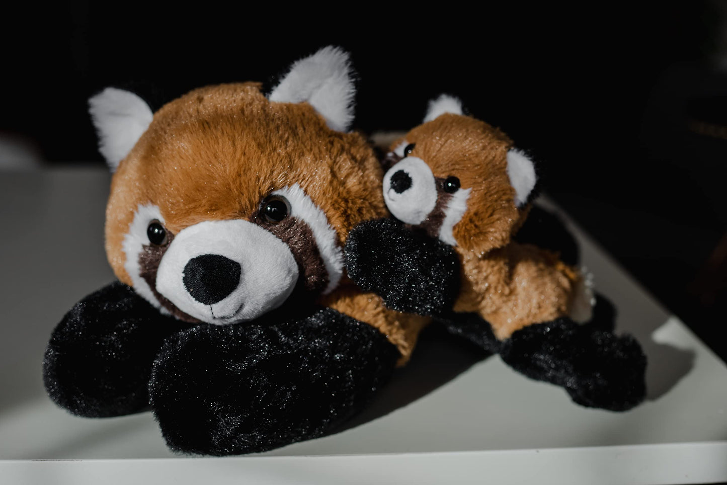 EH Exceptional Home Mother & Baby Red Panda Plush Set – Ultra-Soft Panda Stuffed Animals