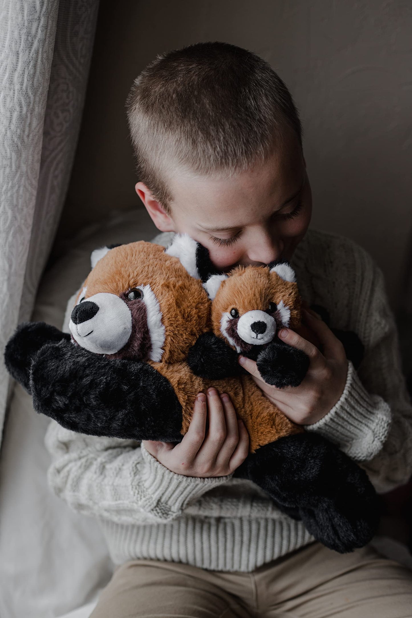 EH Exceptional Home Mother & Baby Red Panda Plush Set – Ultra-Soft Panda Stuffed Animals