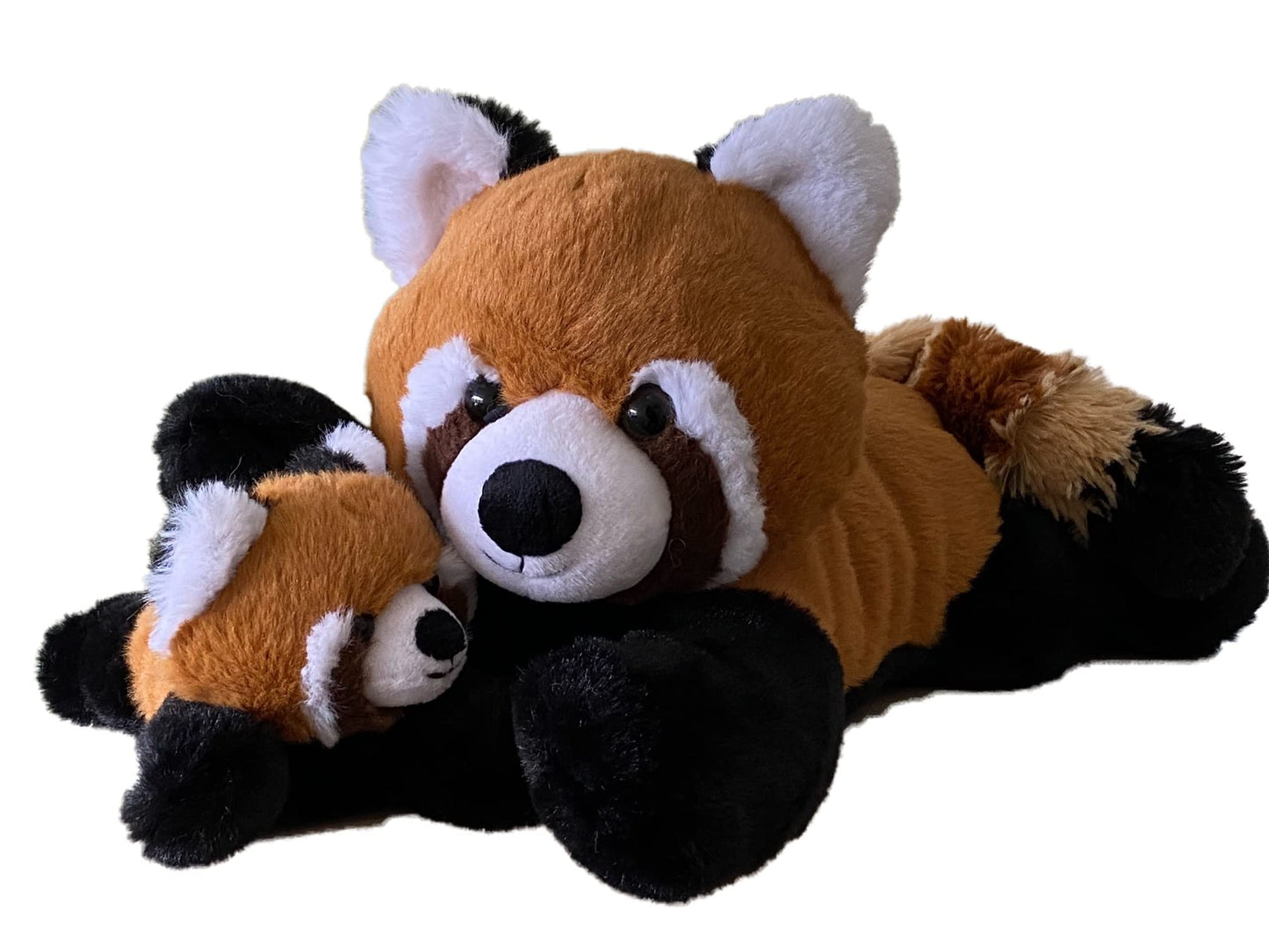 EH Exceptional Home Mother & Baby Red Panda Plush Set – Ultra-Soft Panda Stuffed Animals