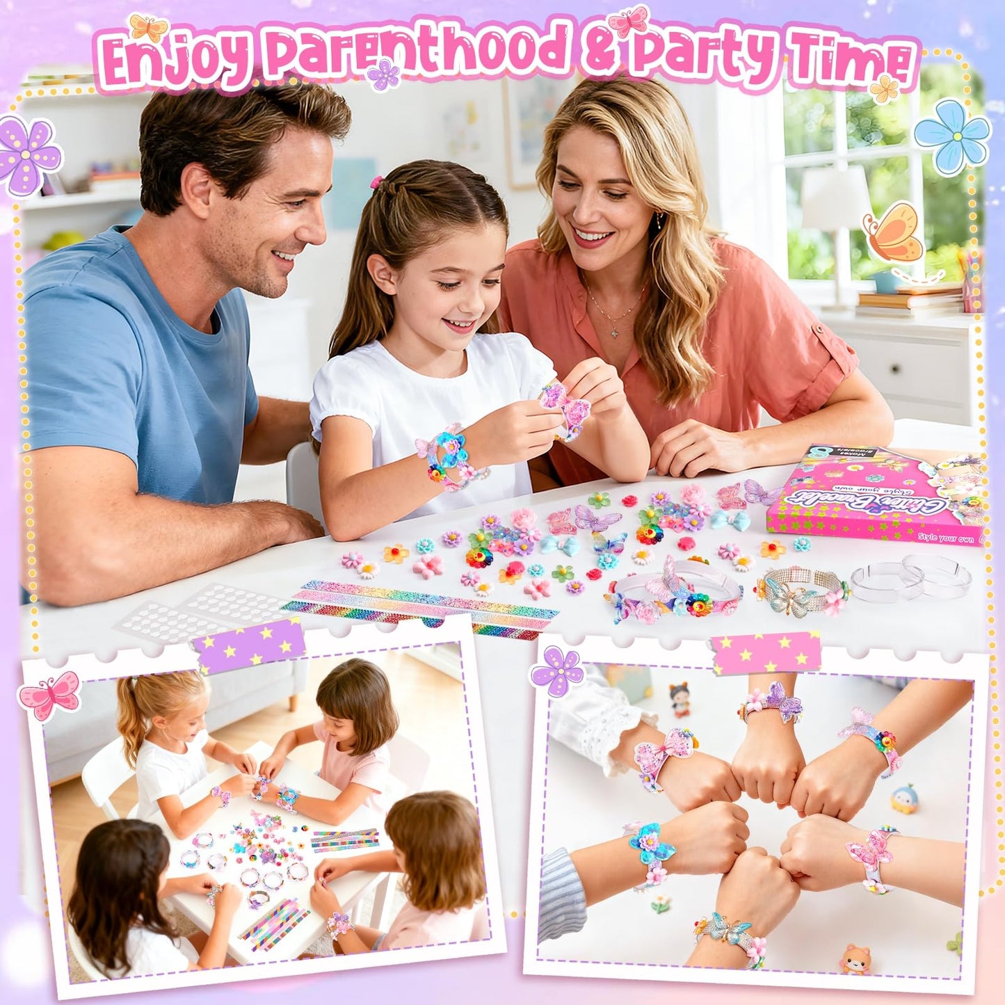 Eichhoo Friendship Bracelet Making Kit for Girls | Arts & Crafts for Kids Aged 5-12