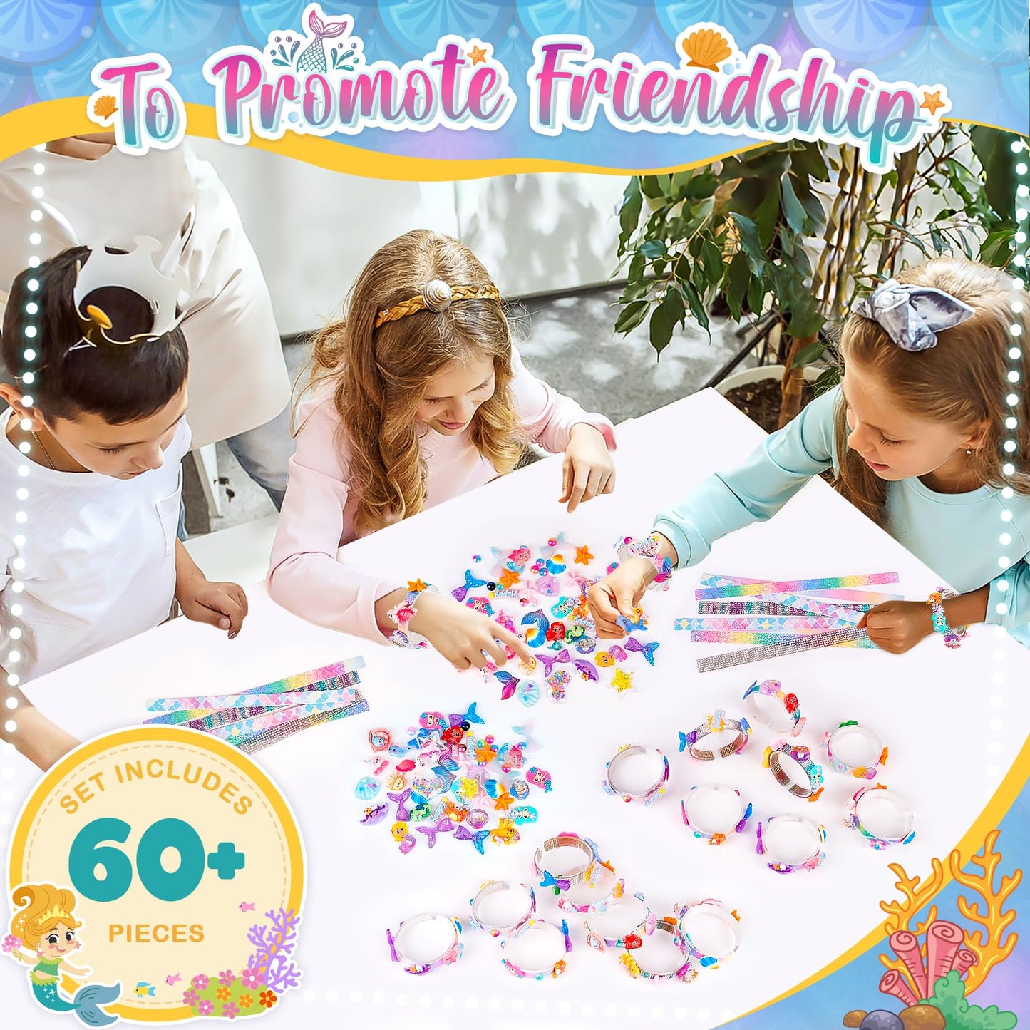 Eichhoo Friendship Bracelet Making Kit for Girls – Creative Jewelry Craft (Ages 5–12)