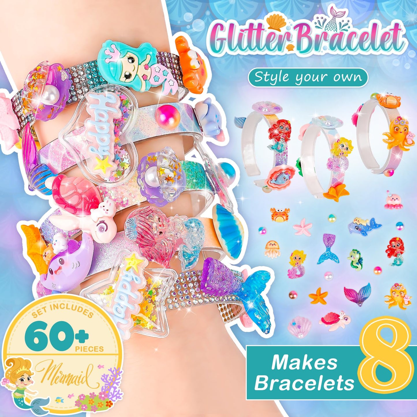 Eichhoo Friendship Bracelet Making Kit for Girls – Creative Jewelry Craft (Ages 5–12)
