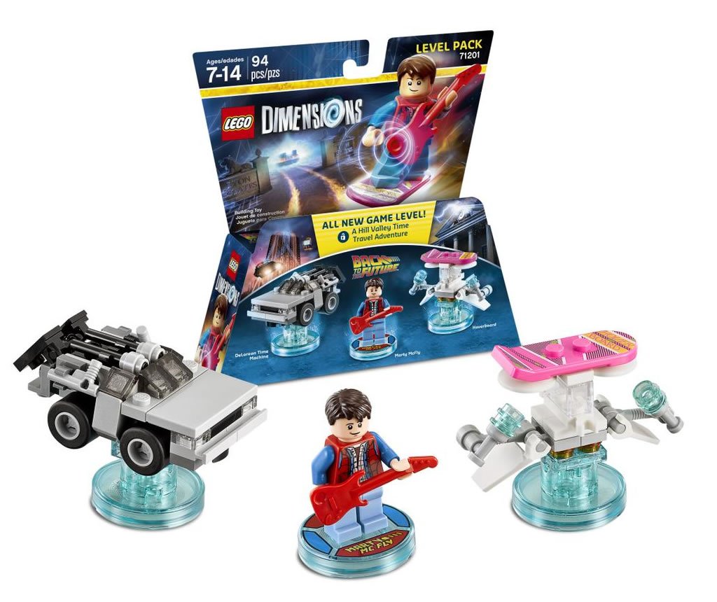 Eidos Back to the Future Level Pack for LEGO Dimensions – Hoverboard Cyclone & Ultimate Hoverjet