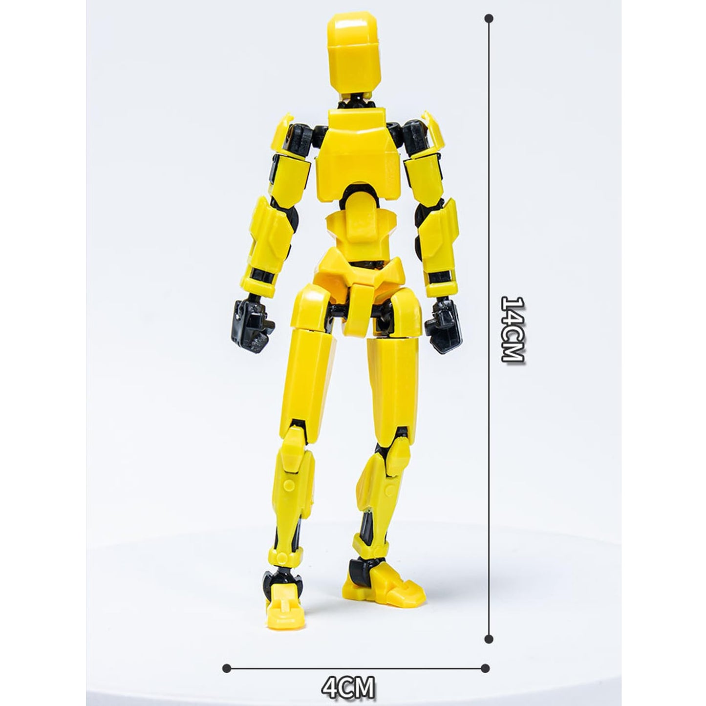 EIMONEY Lucky 13 T-13 Action Figure – Fully Assembled 14 cm, Multi-Joint 3D Printed Figure (9 Colors)