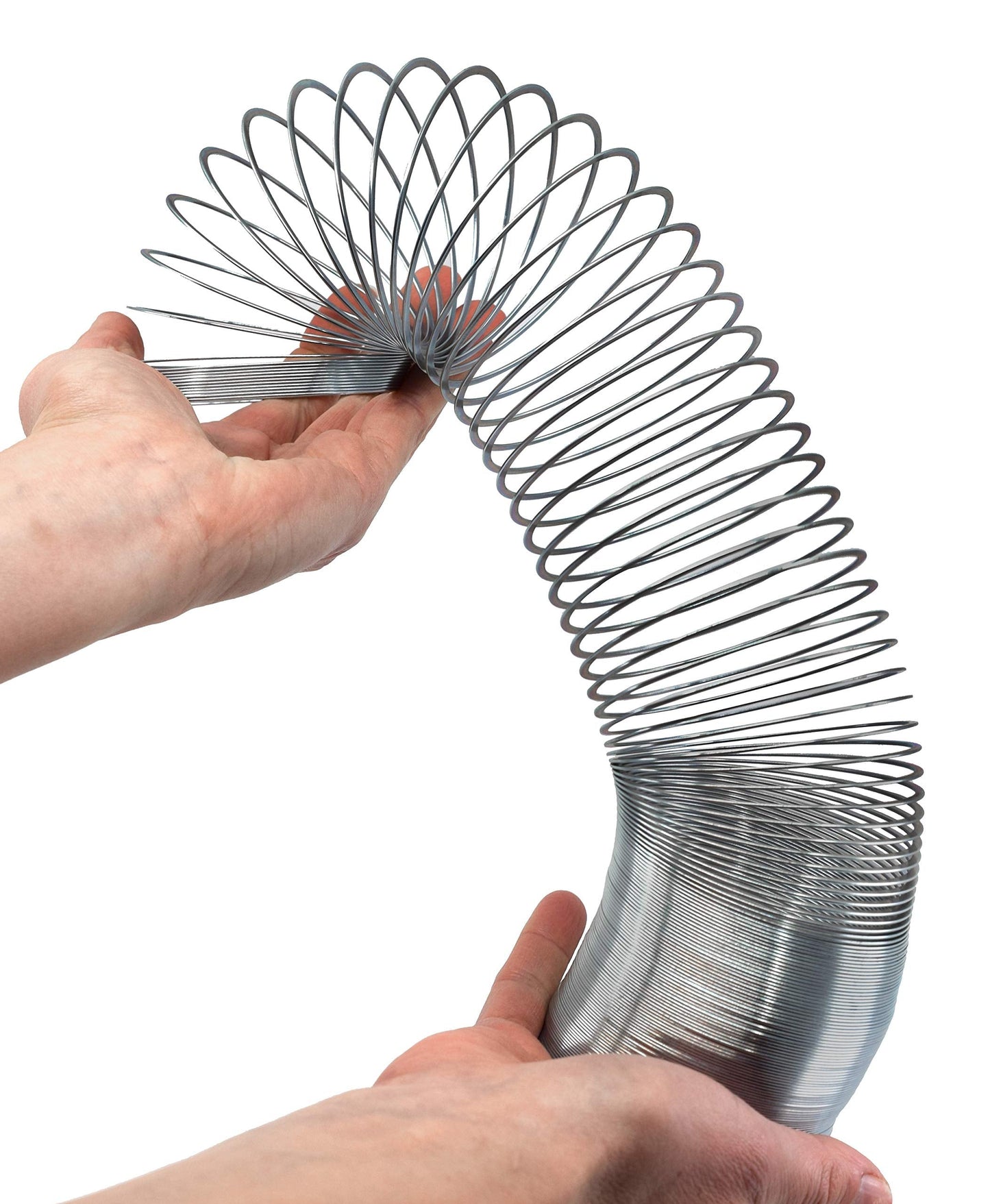 EISCO Wave Form Helix Spring – 4in Closed, 3in Diameter | Extra Long Scientist’s Version of the Classic Toy
