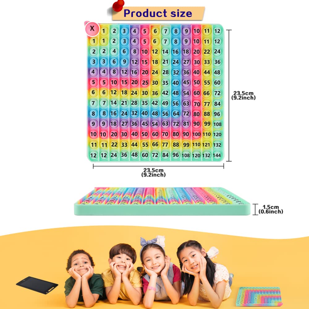 EK-Memory-fish Multiplication & Addition Game Table – 3rd Grade Fidget Math Toy