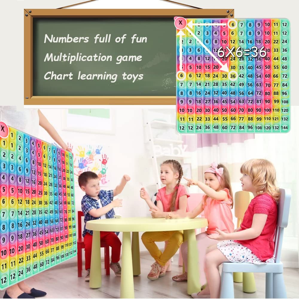 EK-Memory-fish Multiplication & Addition Game Table – 3rd Grade Fidget Math Toy