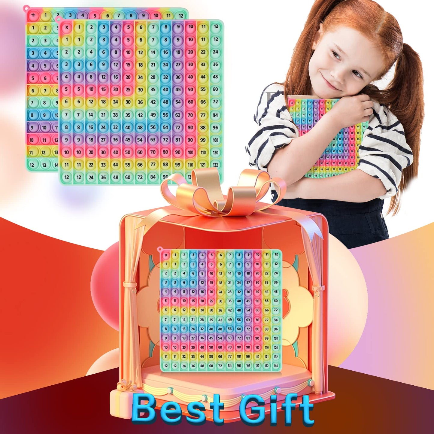 EK-Memory-fish Multiplication & Addition Game Table – 3rd Grade Fidget Math Toy