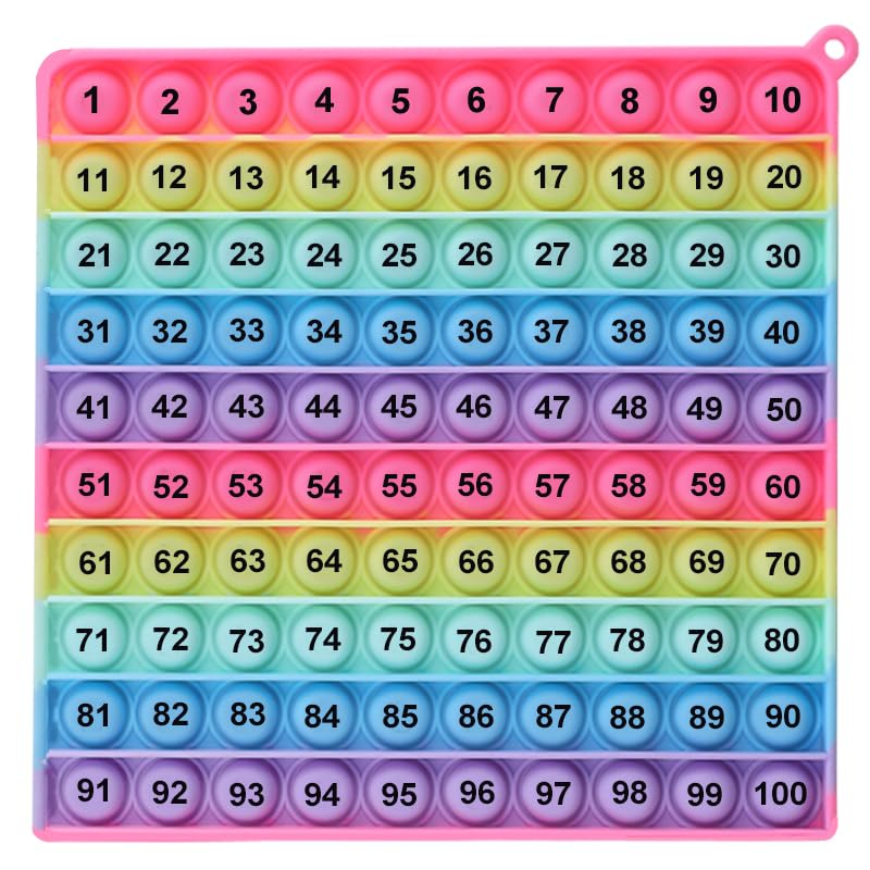 EK-Memory-fish P0PP Bubble Push: Number Game for 1-100 Math Practice & Fidget Fun