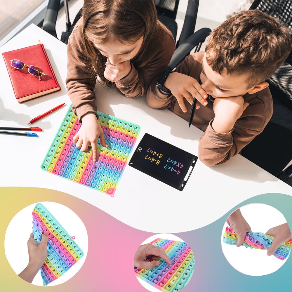 EK-Memory-fish Multiplication & Addition Game Table – 3rd Grade Fidget Math Toy