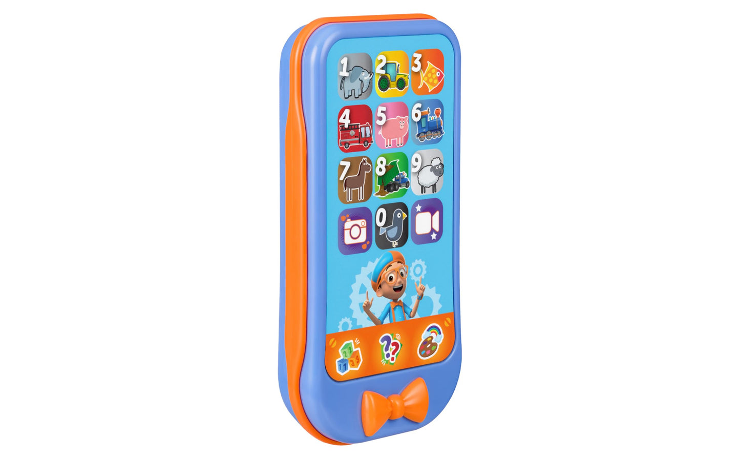 eKids Blippi Toy Phone for Toddlers | Built-in Educational Games & Preschool Learning