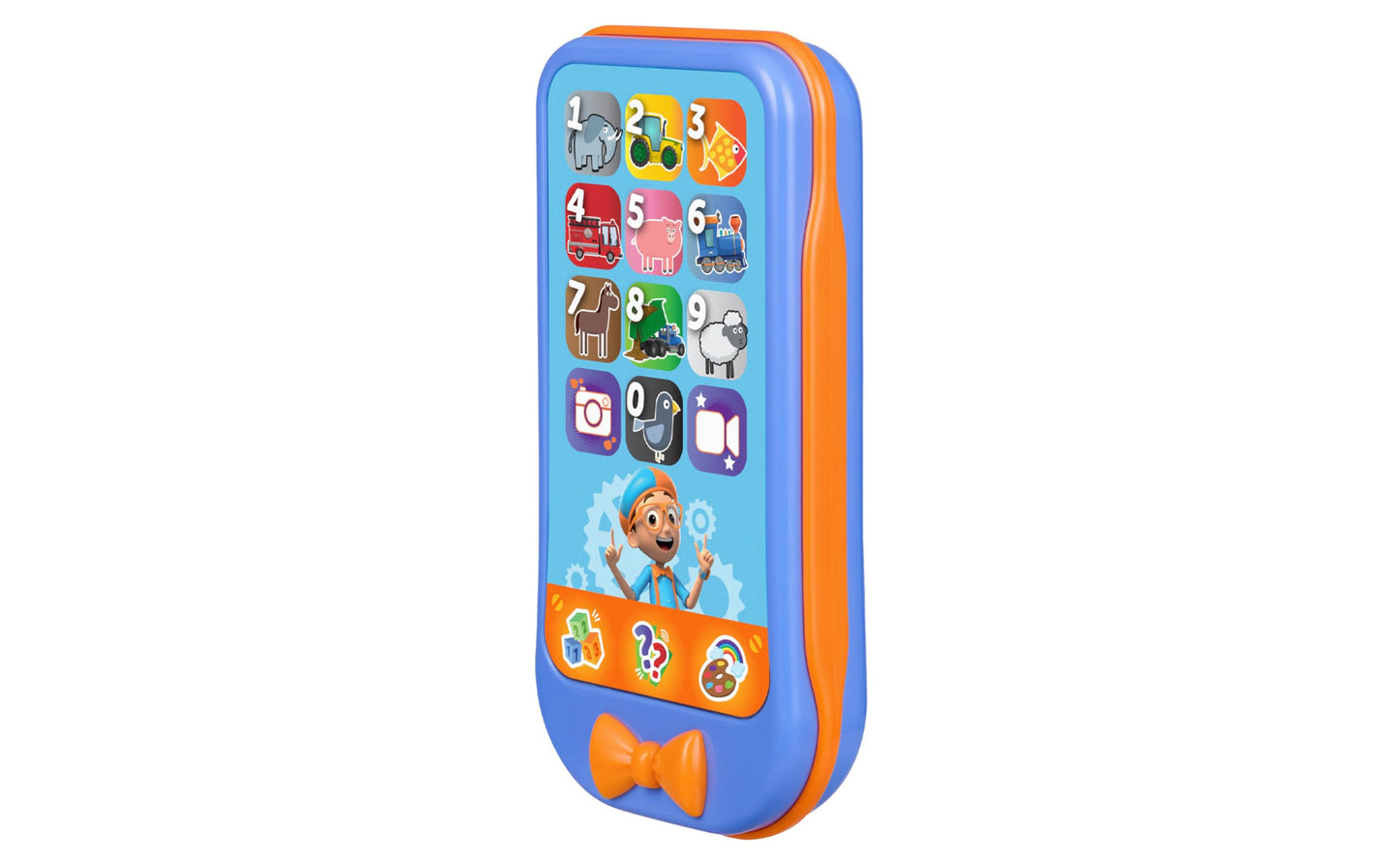eKids Blippi Toy Phone for Toddlers | Built-in Educational Games & Preschool Learning