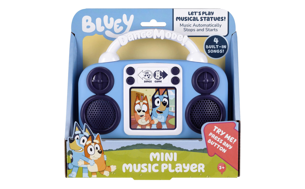 eKids Bluey Toy Music Player — Interactive Toddler Toy with Built-In Music