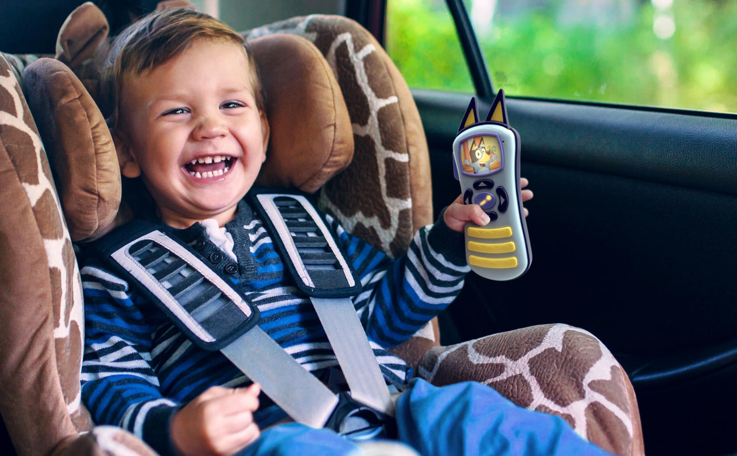 eKids Bluey Remote Control Toy for Toddlers with Music & Sound Effects