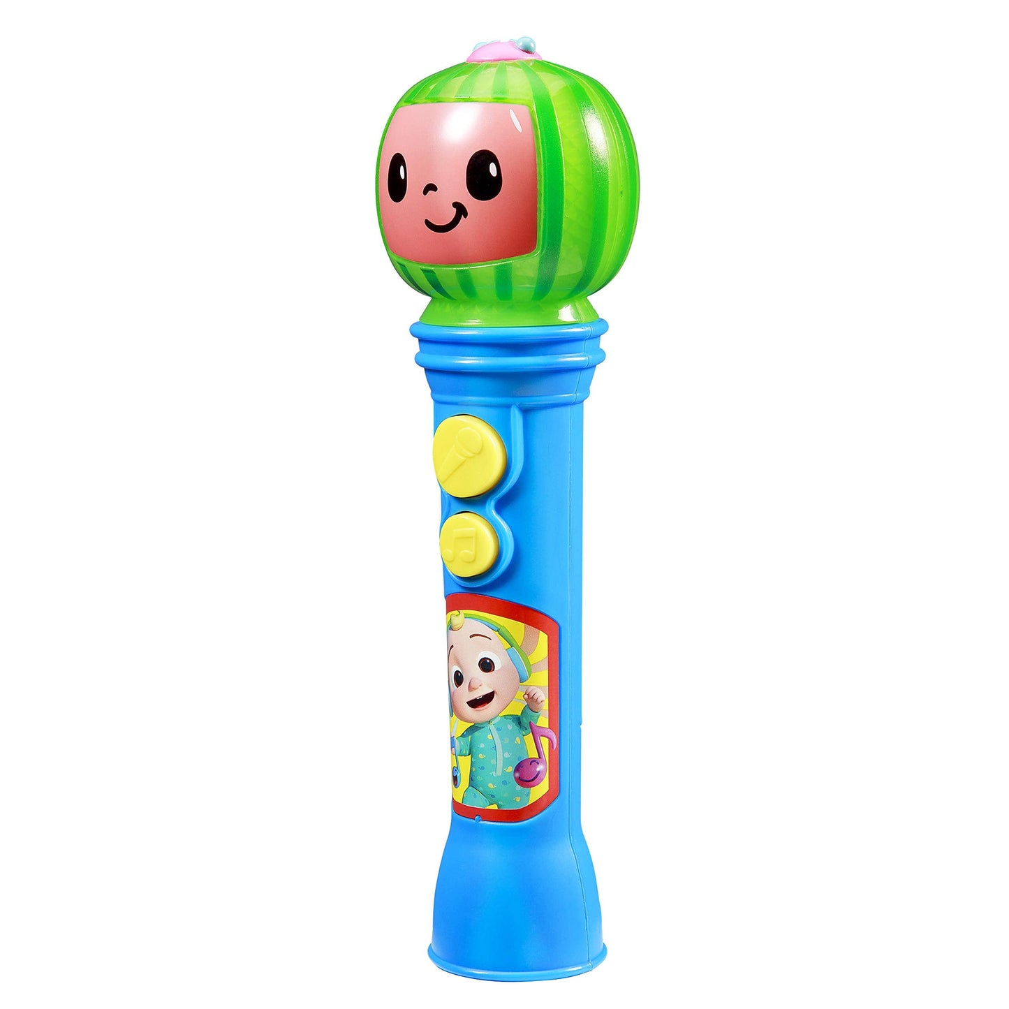 eKids Cocomelon Toy Microphone – Lightweight Toddler Sing-Along with Built-In Music