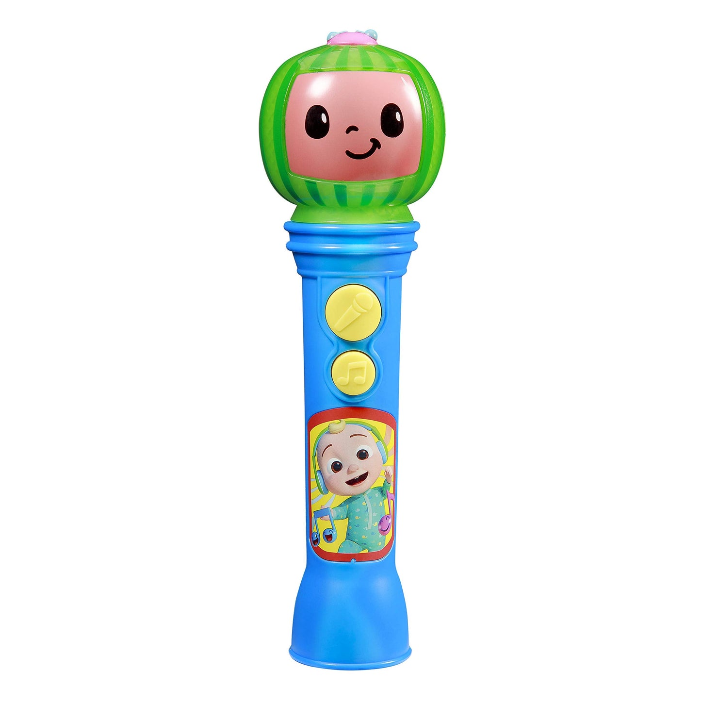 eKids Cocomelon Toy Microphone – Lightweight Toddler Sing-Along with Built-In Music