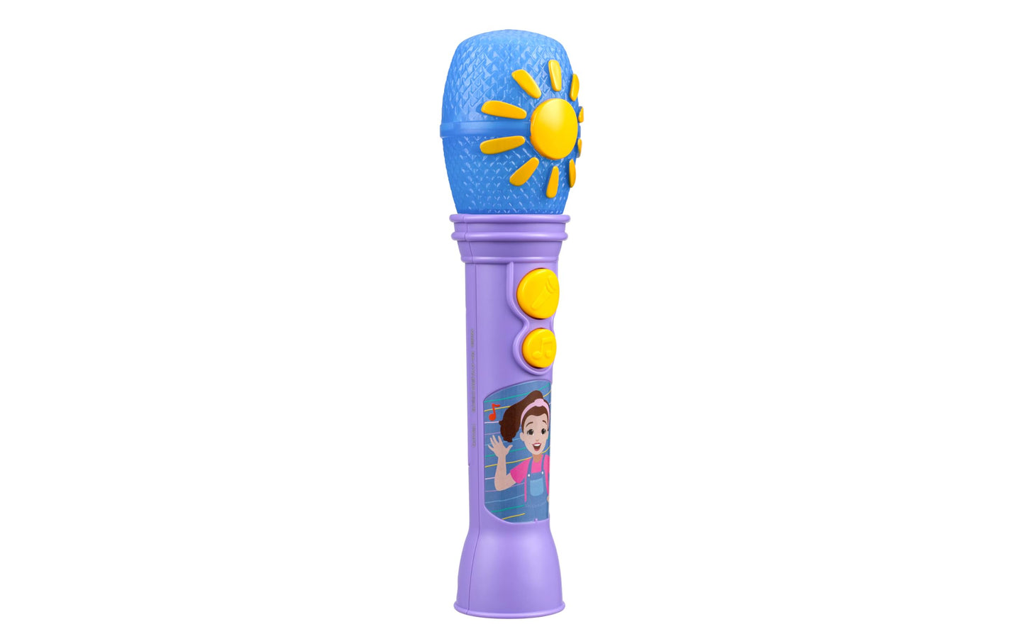 eKids Ms Rachel Toy Microphone for Kids – Built-in Music & Lights (Purple)