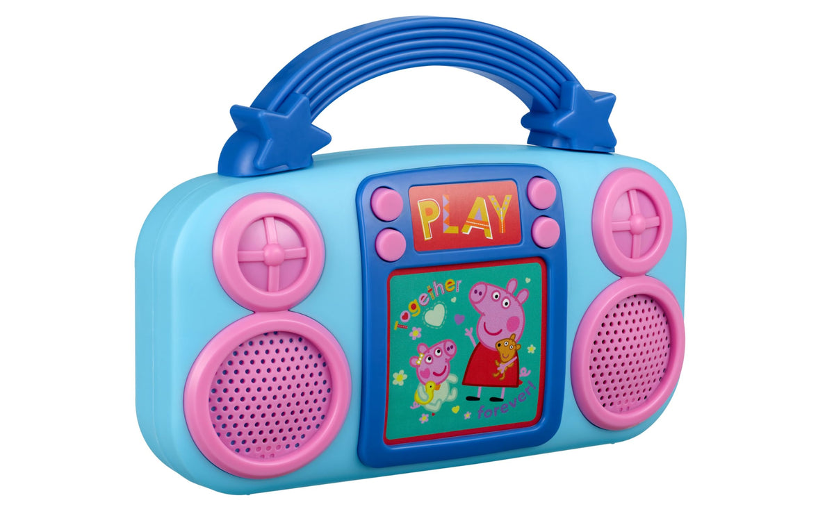 ekids Peppa Pig Toy Music Player – Toddler Toy with Built-in Music & Lights