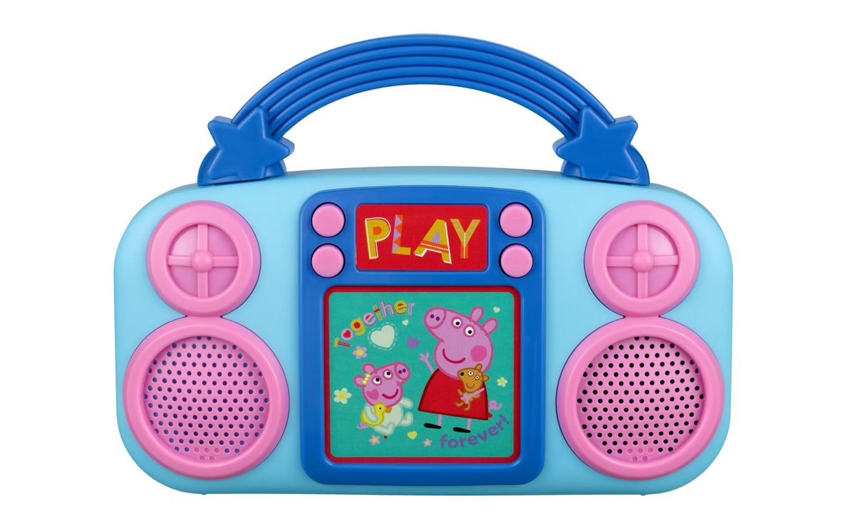 ekids Peppa Pig Toy Music Player – Toddler Toy with Built-in Music & Lights