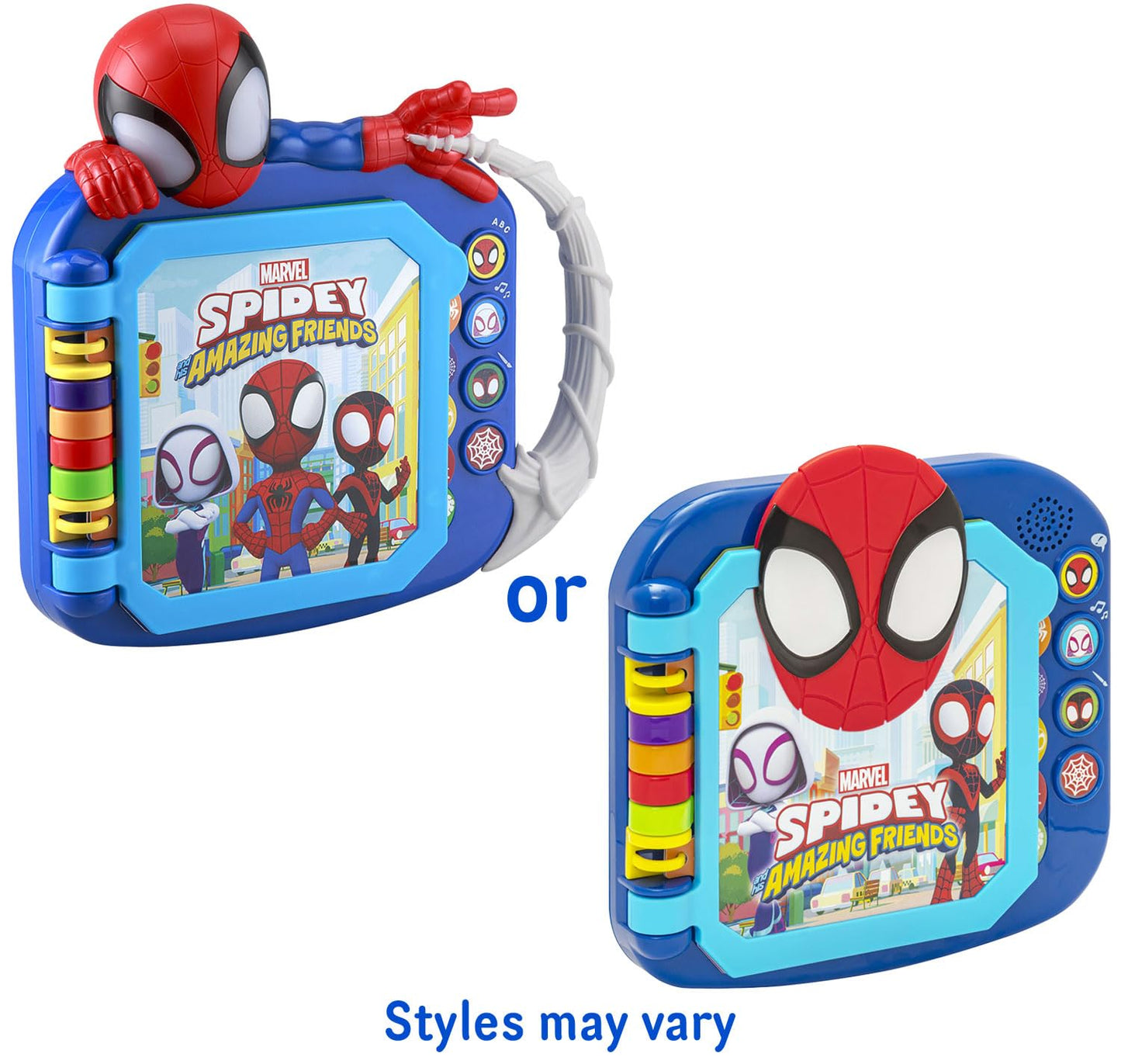 eKids Spidey and His Amazing Friends Book – Toddler Learning Toy with Preschool Games