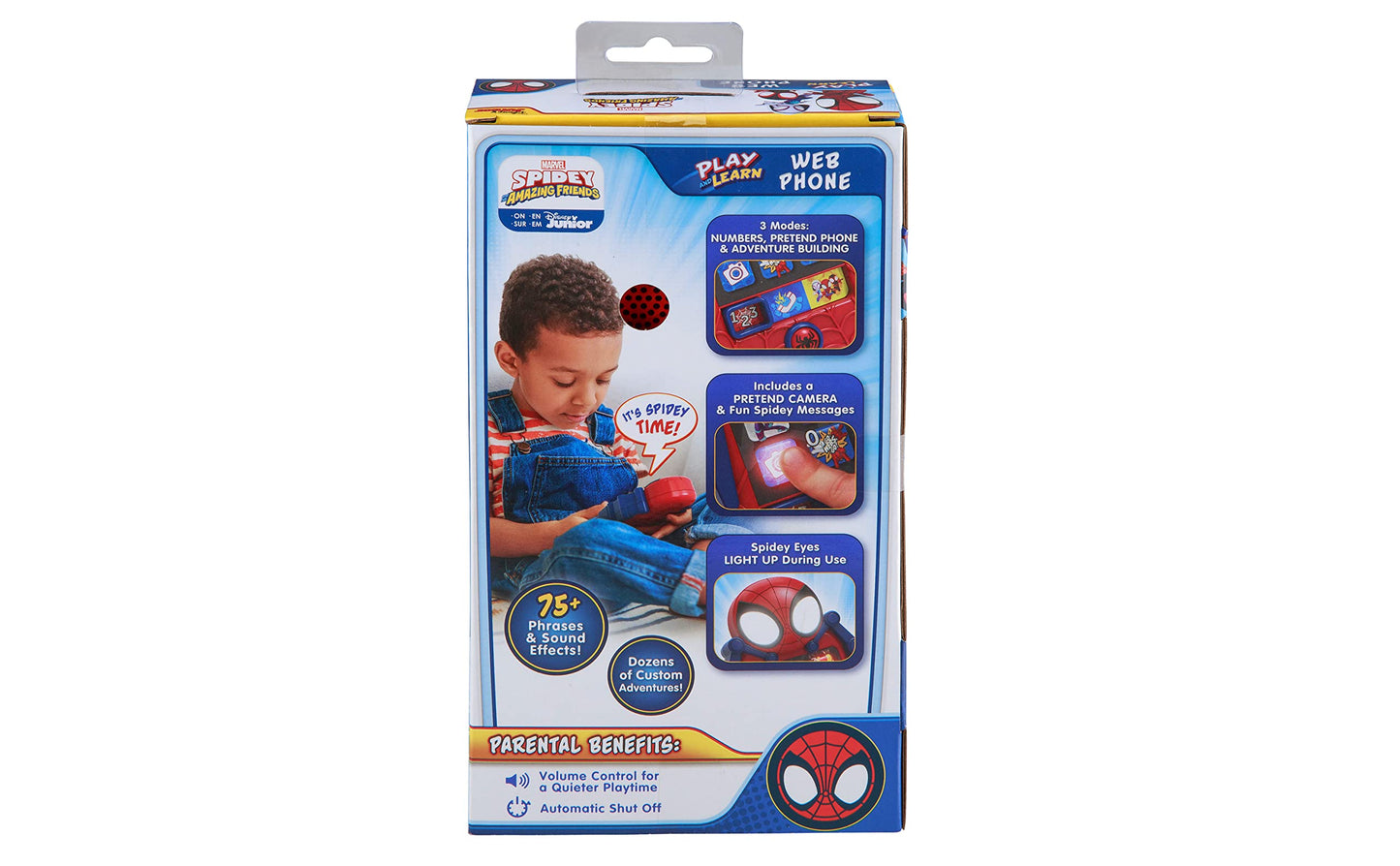 ekids Spidey Toy Phone for Toddlers | Educational Preschool Games