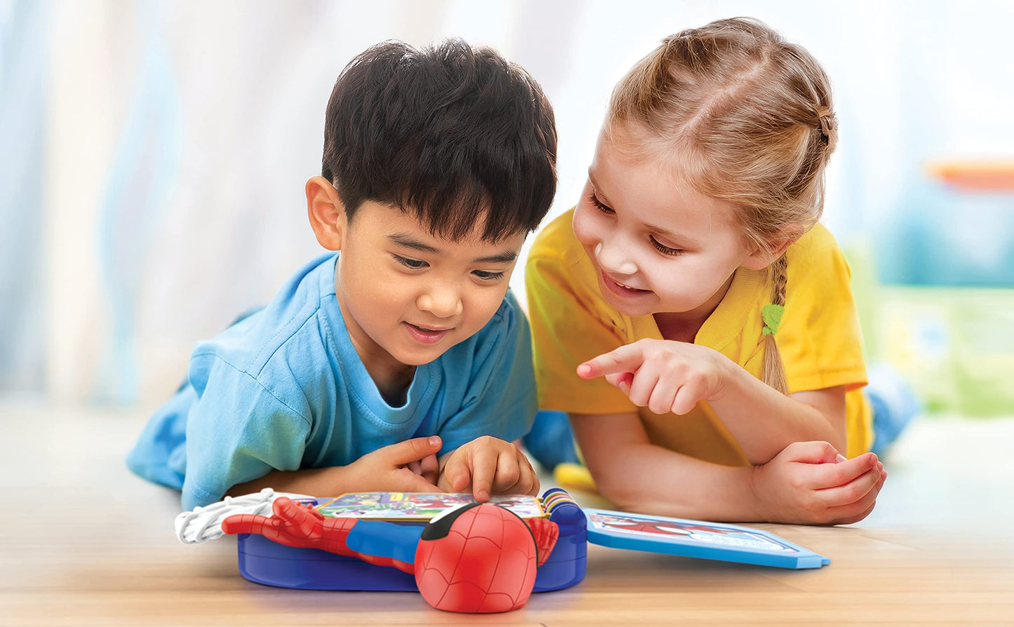 eKids Spidey and His Amazing Friends Book – Toddler Learning Toy with Preschool Games