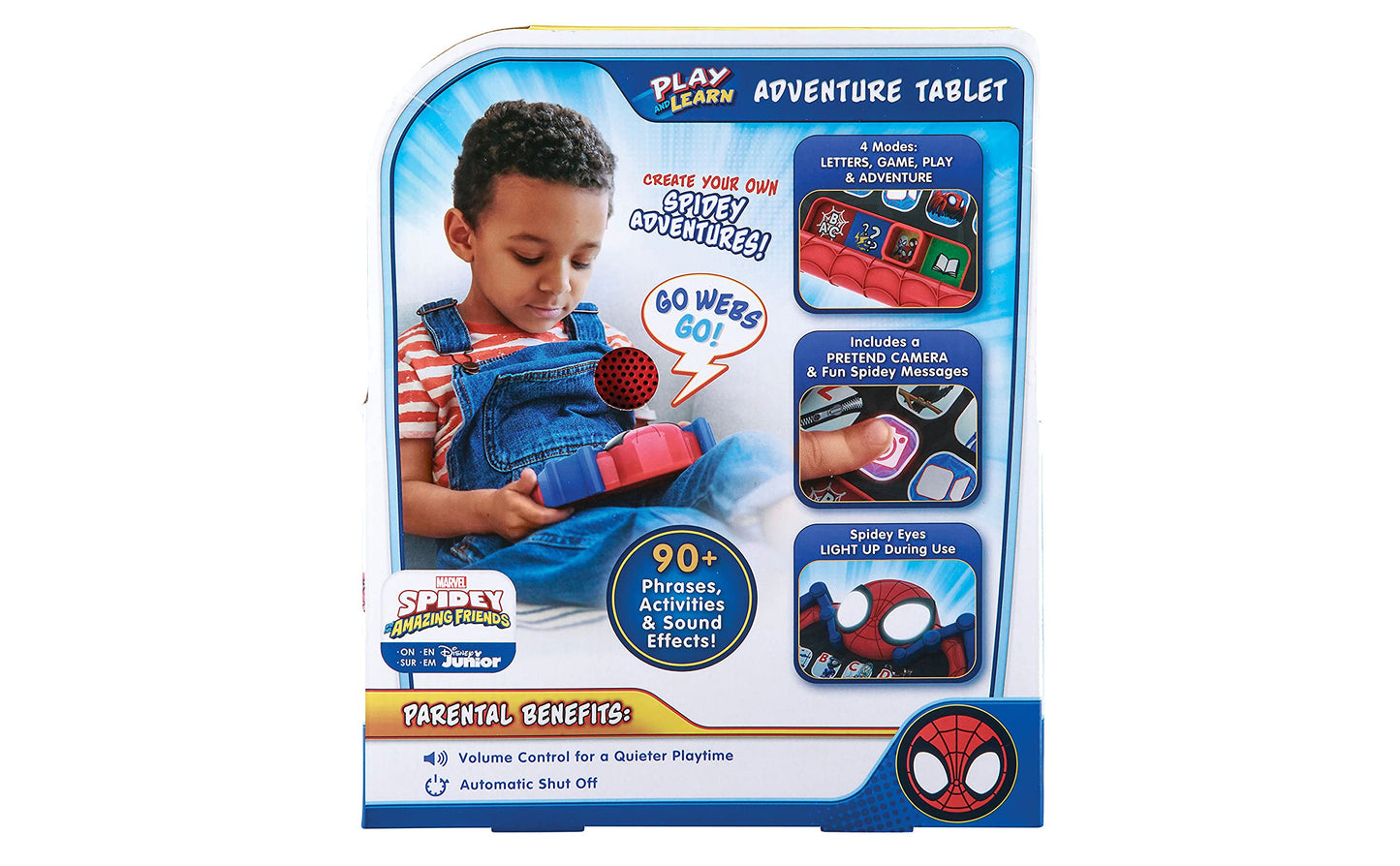 ekids Spidey and His Amazing Friends Kids Tablet – Preschool Learning Games