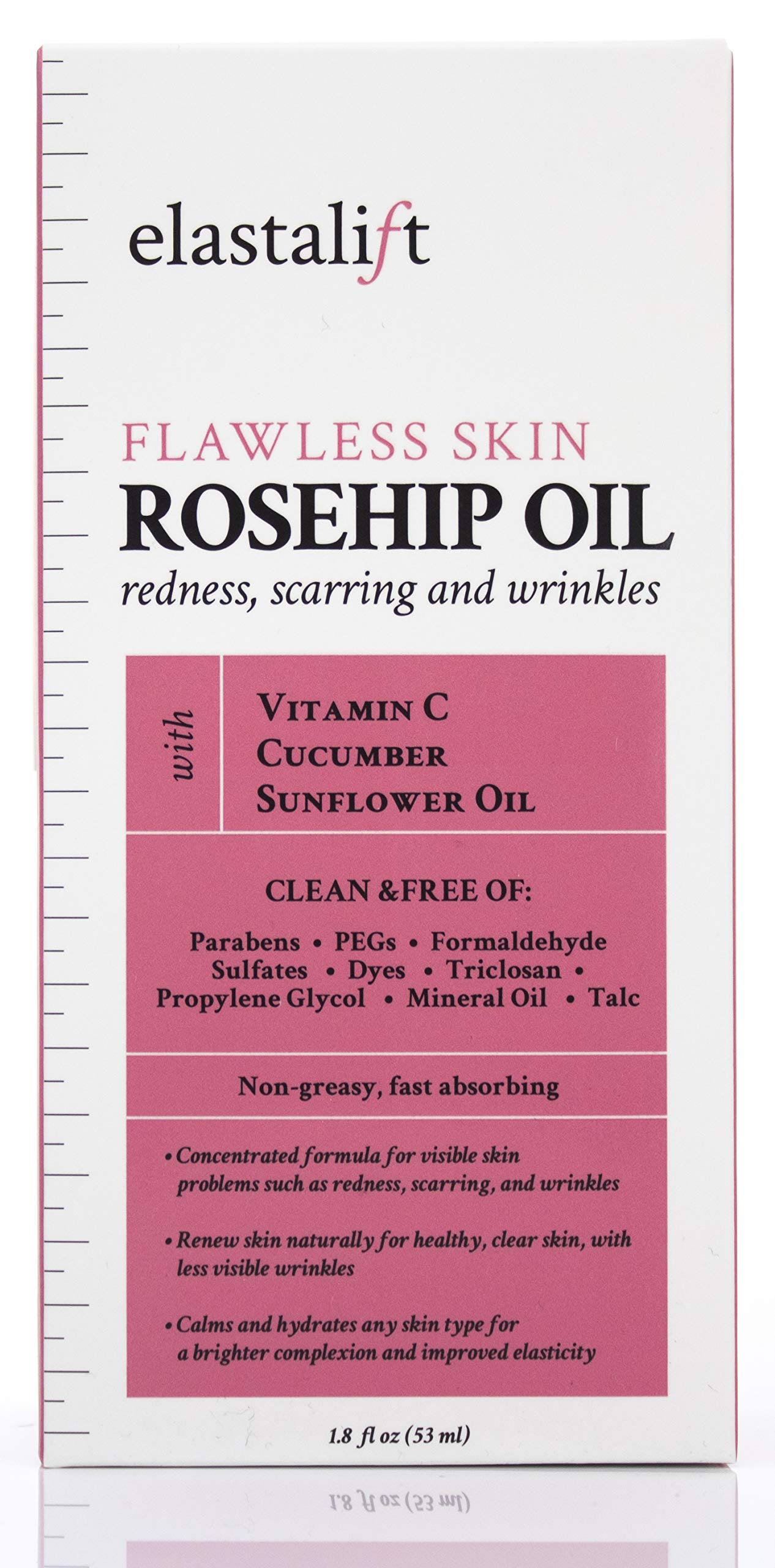 Elastalift Rosehip Oil with Vitamin C & Cucumber — 1.8 fl oz (Pack of 2)