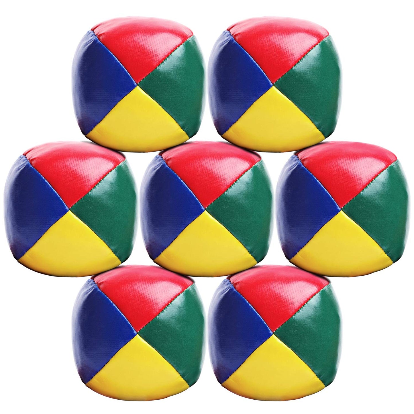 Elcoho 7-Pack Beginners Juggling Balls: Soft, Durable & Easy to Learn