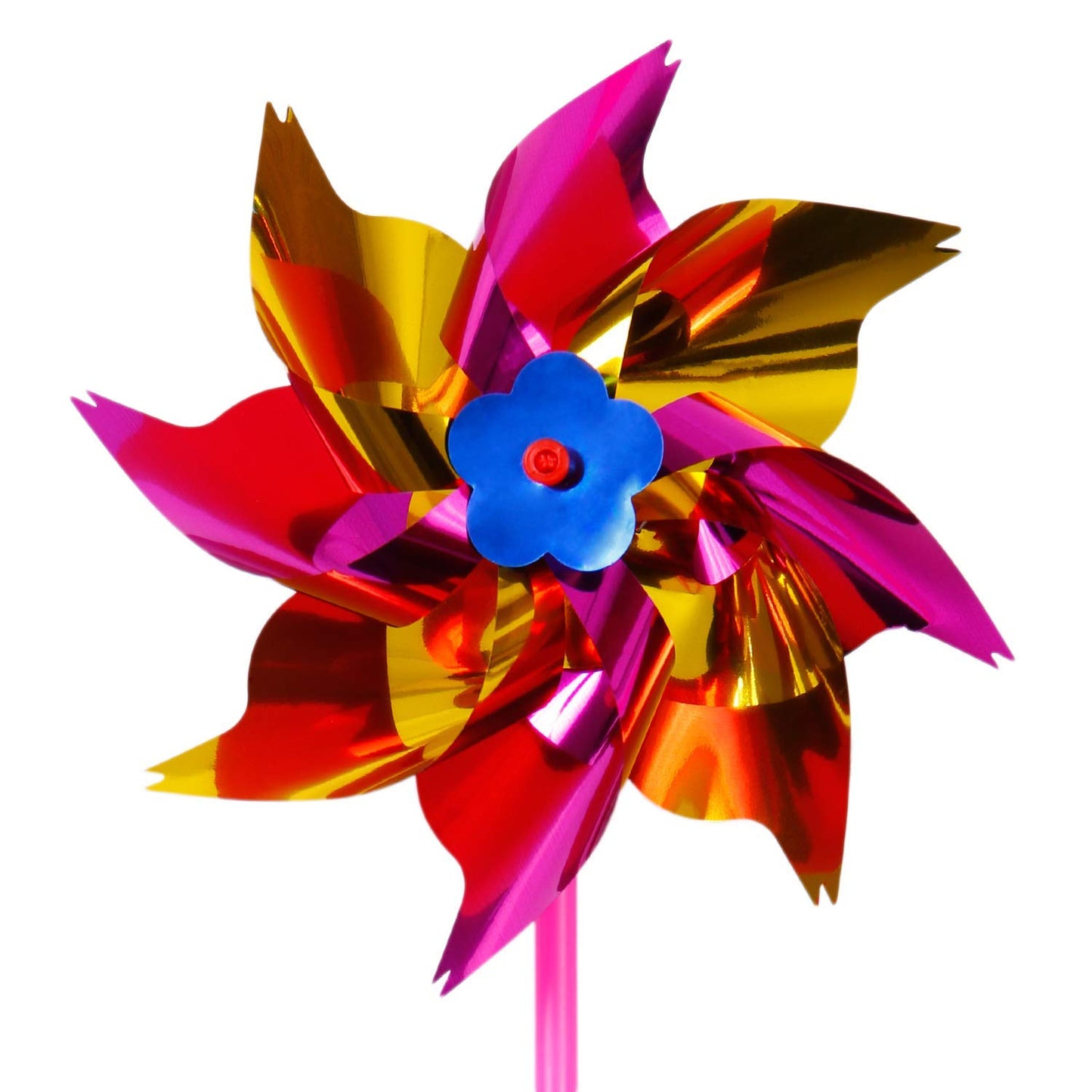 Elcoho 100 Pcs Rainbow Windmill Pinwheels – DIY Garden & Party Decor