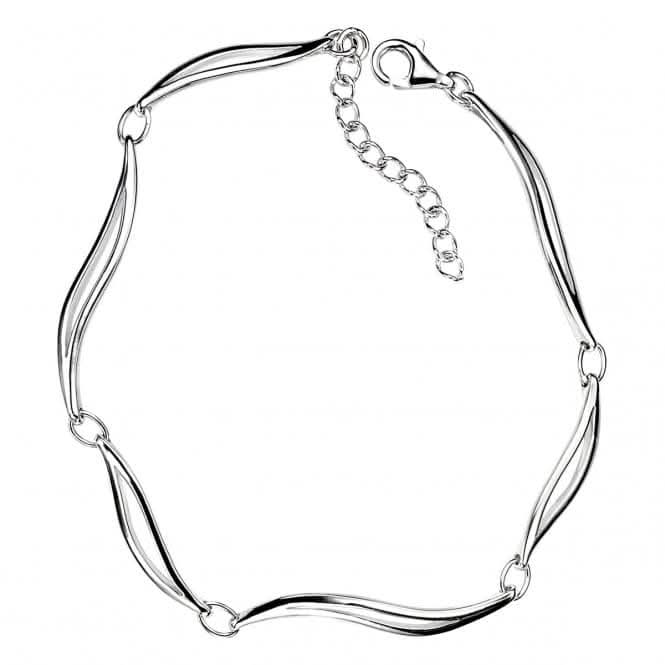 Elements Silver Linked Leaves Bracelet B3466Z362