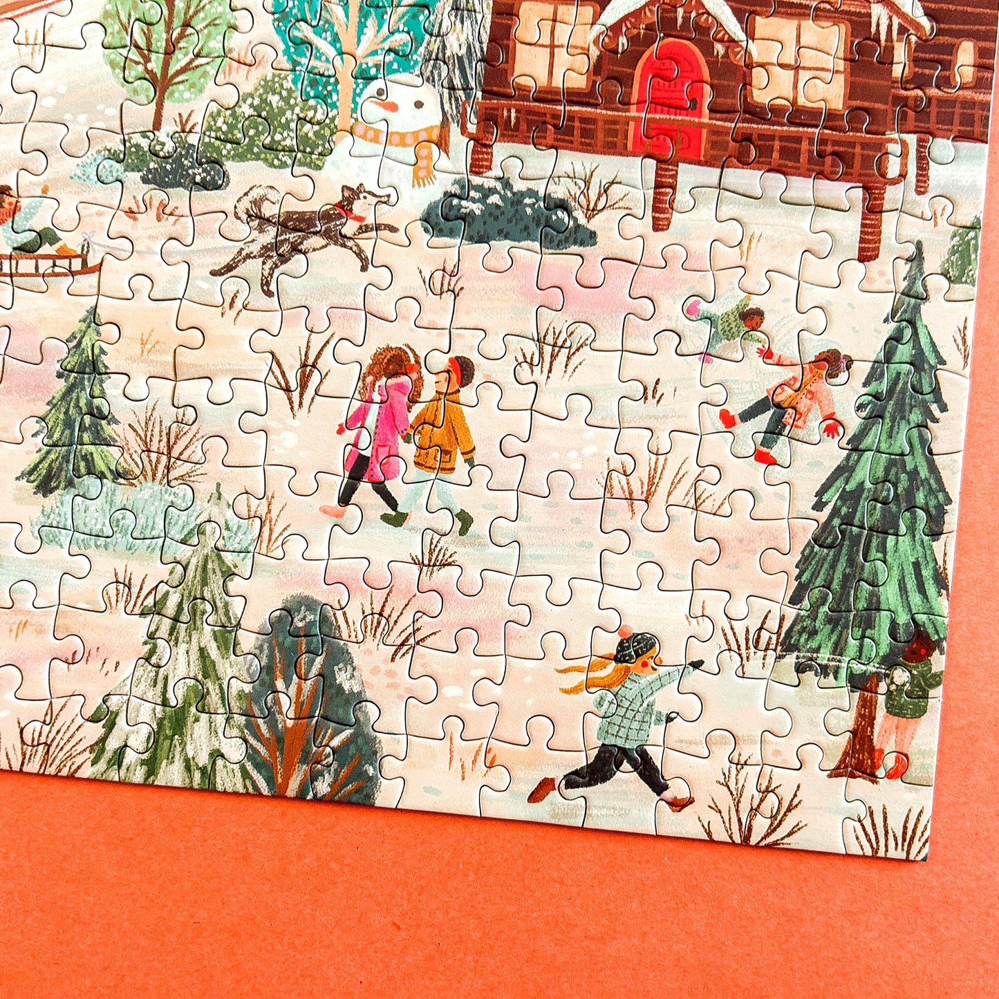 Elena Essex 1000-Piece Christmas Puzzle – Alpine Holiday Landscape | Eco-Friendly Jigsaw