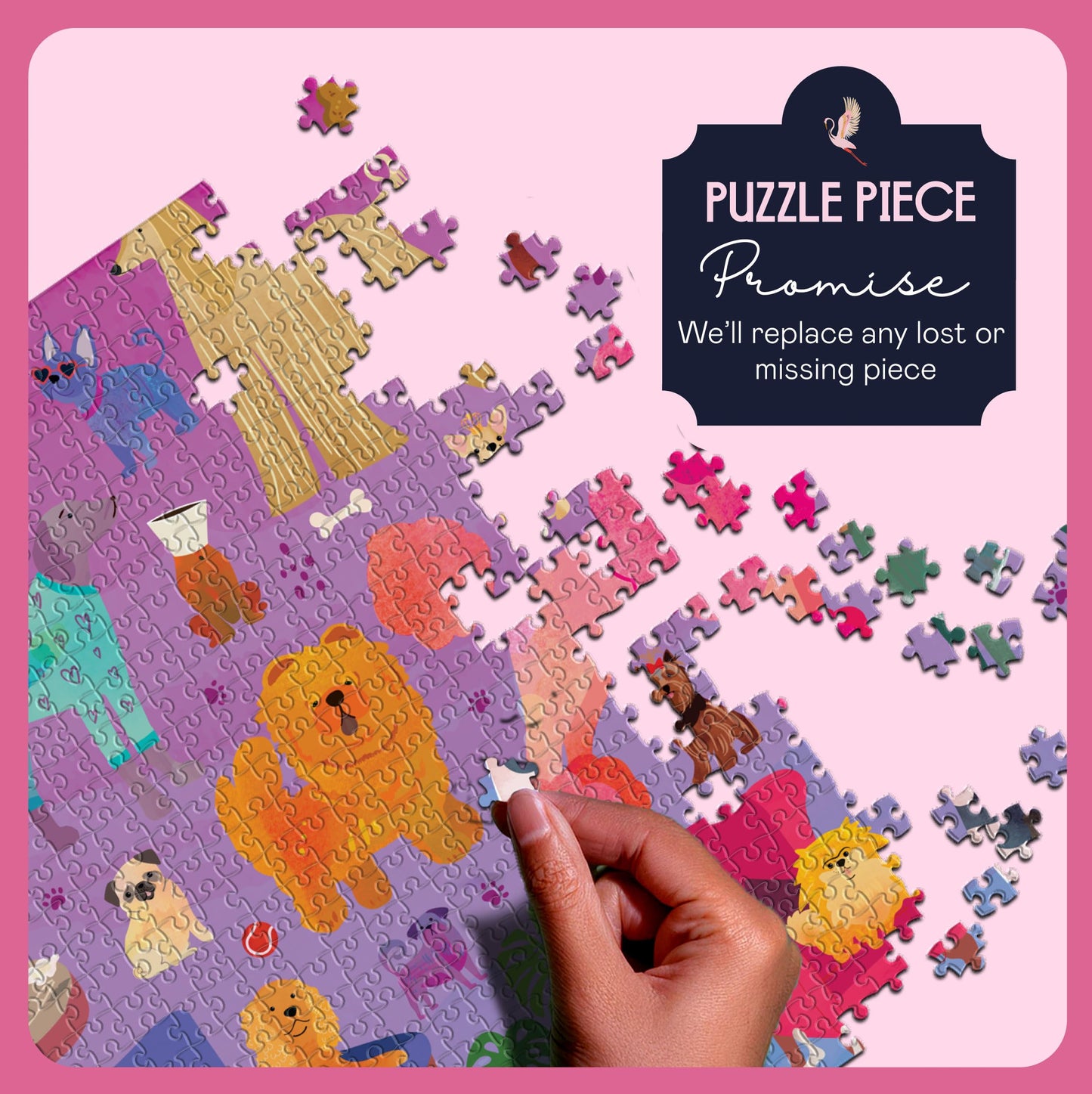 Elena Essex Puzzles for Adults 1000 Pieces – Best in Show Dog Jigsaw Puzzle (20x28 inches)