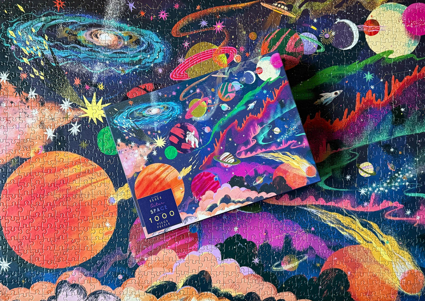 Elena Essex 1000-Piece Outer Space Puzzle for Adults – 28x20 inches